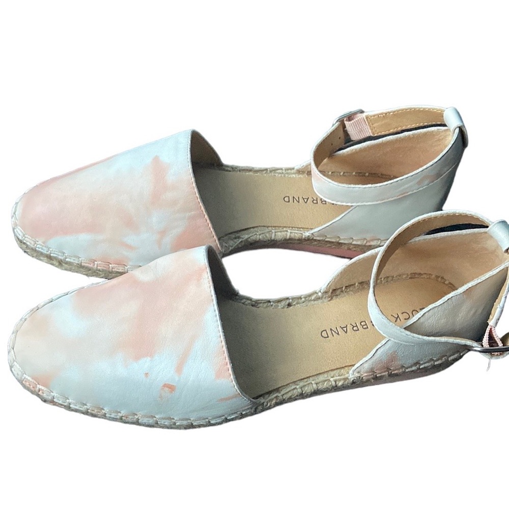Lucky Brand Pink and white Espadrilles 7.5